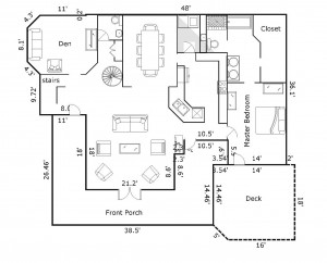 9 Bayberry Ct Bald Head Island - Floor Plan: Second Floor