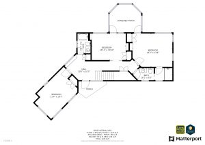 519 Currituck Way Bald Head Island - Floor Plan: Second Floor