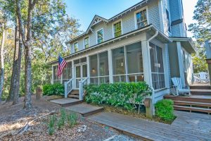 17 Live Oak Trail, Maritime Forest, Bald Head Island - For Sale - Image: Front of Home